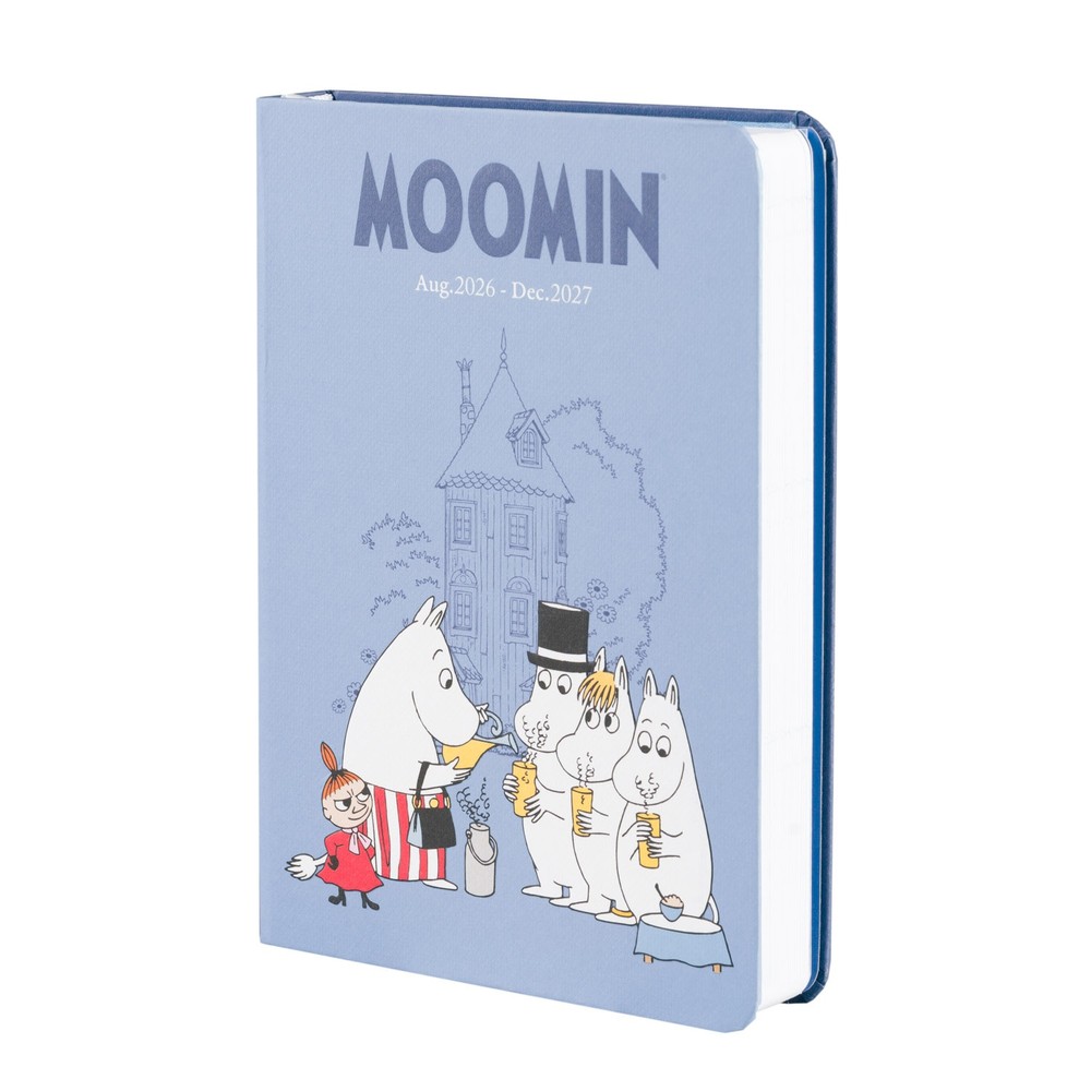 Grupo Erik Moomin - 2026/2027 Week To View Pocket 17 Months Academic School Diary - Multicolours